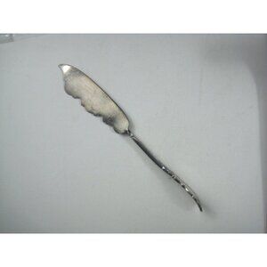 Antique Mermod Jaccard Silverplate Butter Knife Monogram Letter F